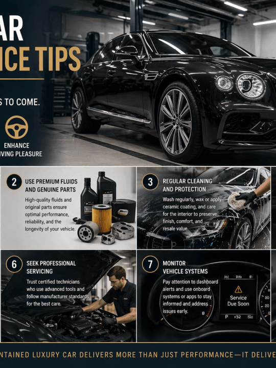 luxury car maintenance