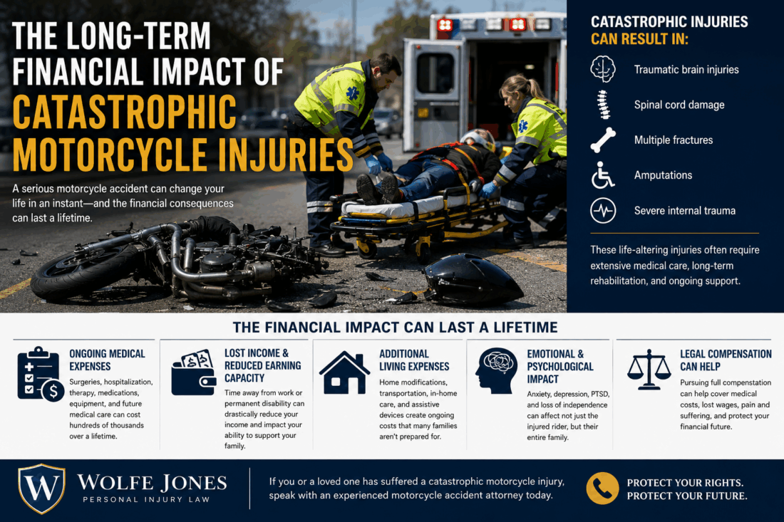 Catastrophic Motorcycle Injuries