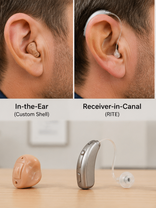 nearly invisible hearing aid